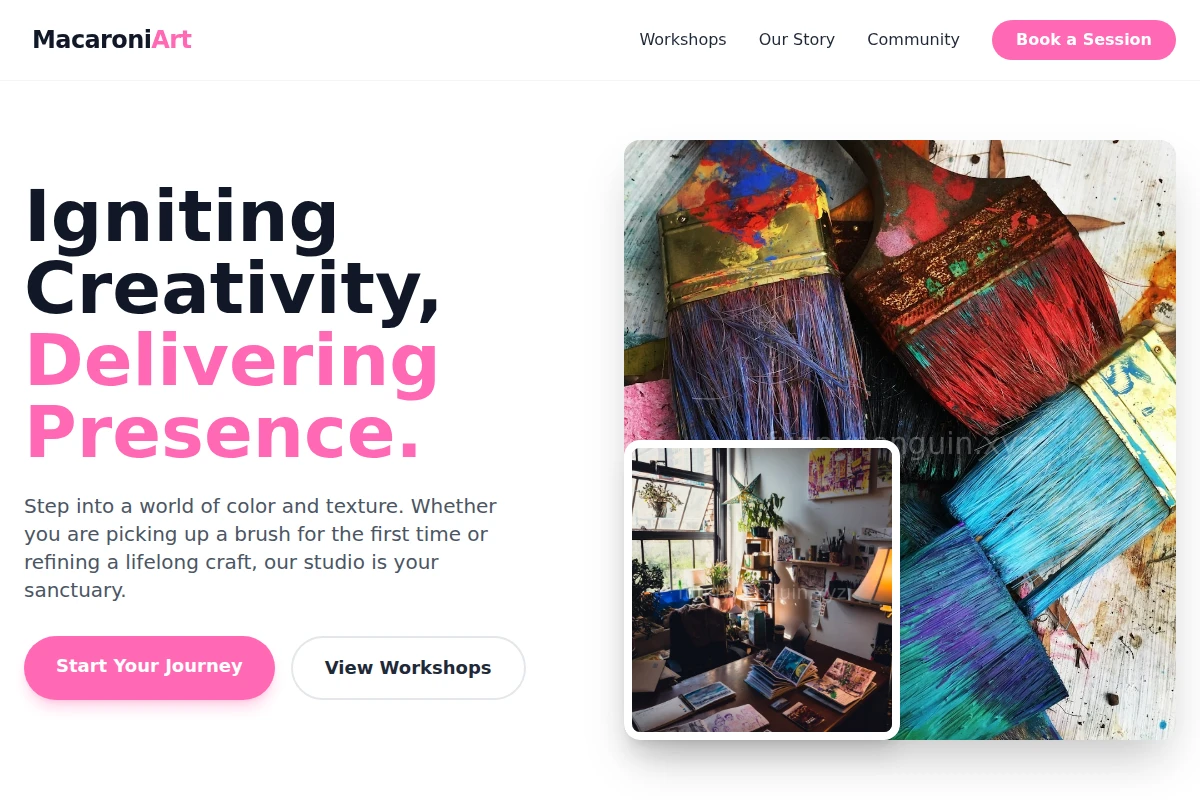 Macaroni Art Studio
