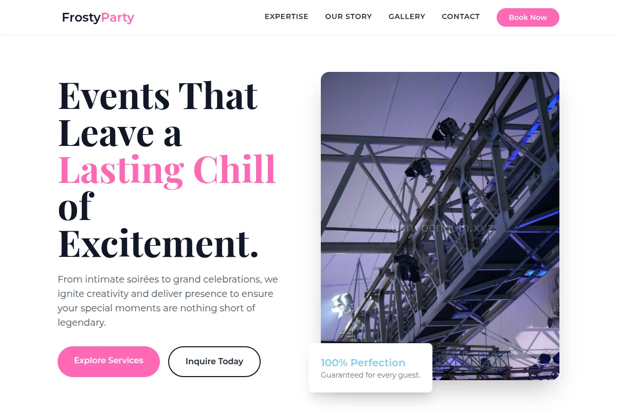 Frosty Party Planner