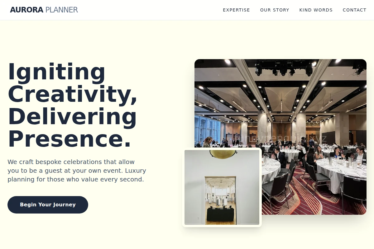 Aurora Party Planner